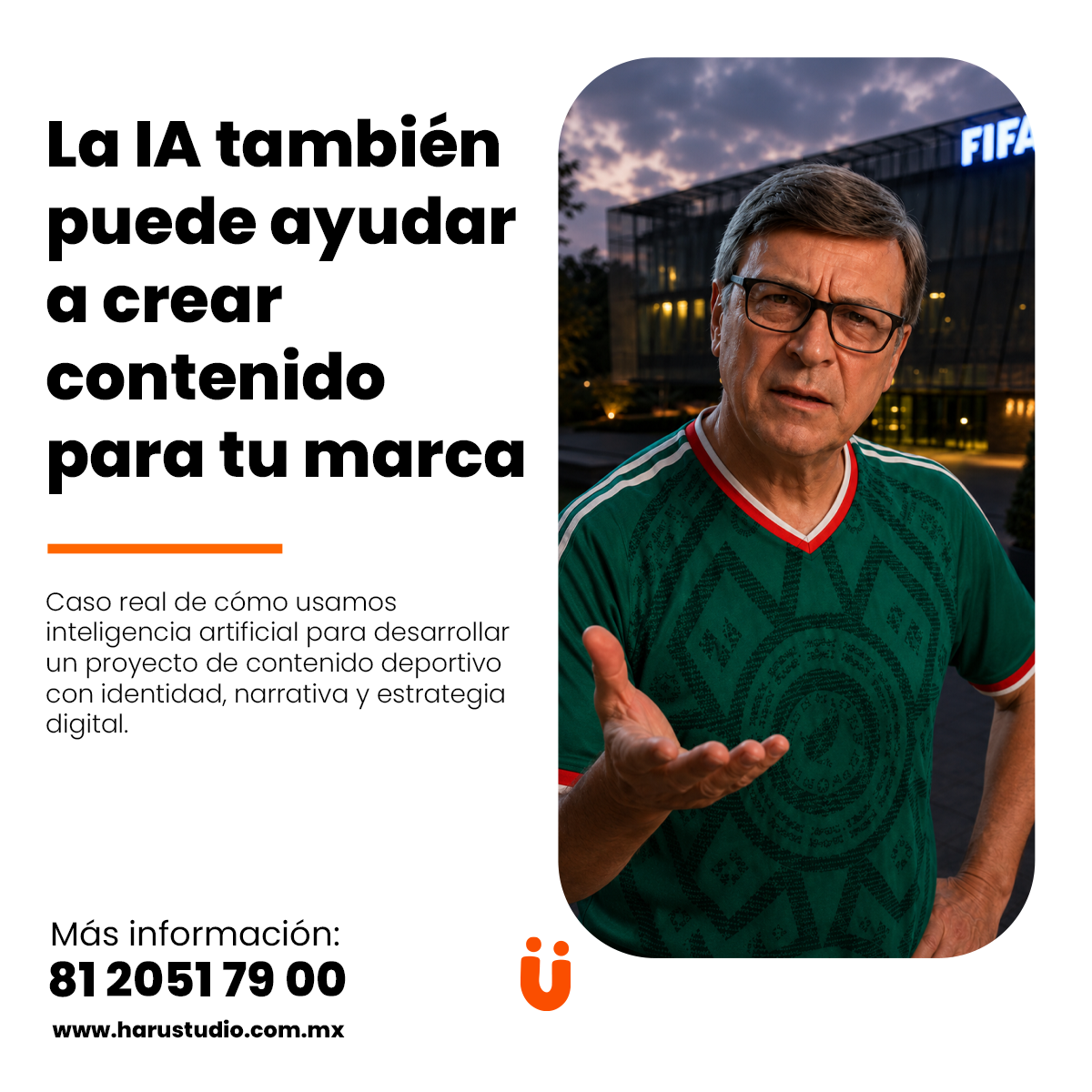 Creación de contenido con inteligencia artificial para proyecto deportivo