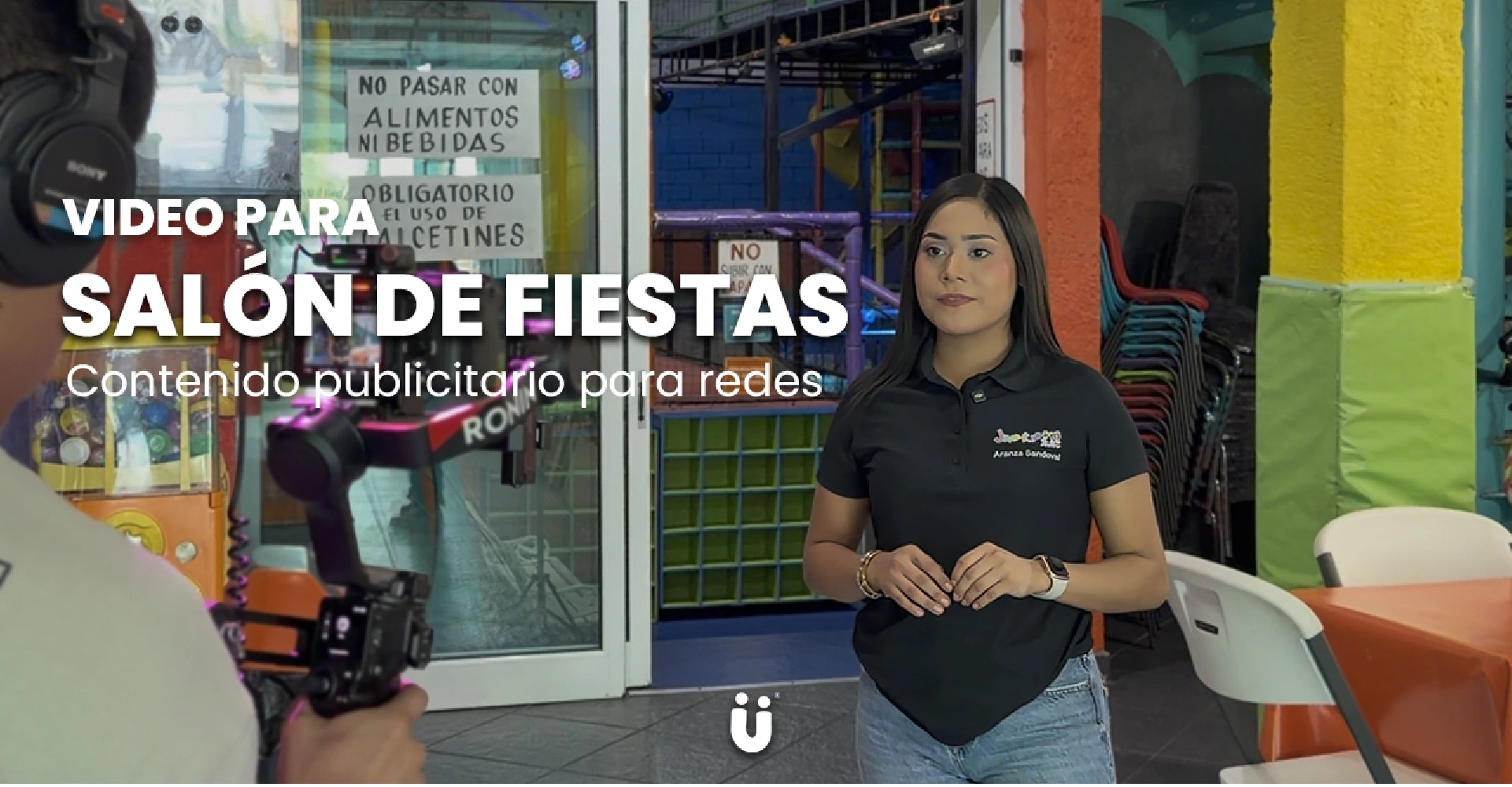 Marketing para salones de fiestas infantiles con video publicitario